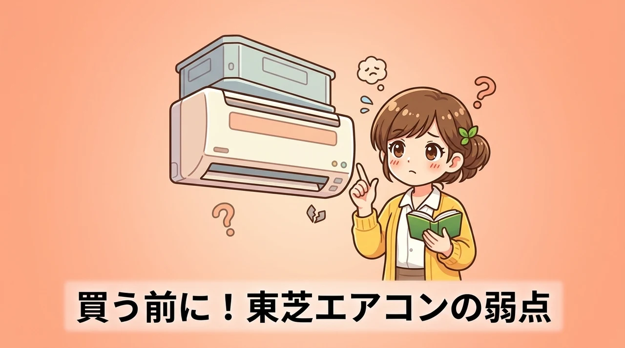 東芝エアコンを選ぶ際のデメリット
