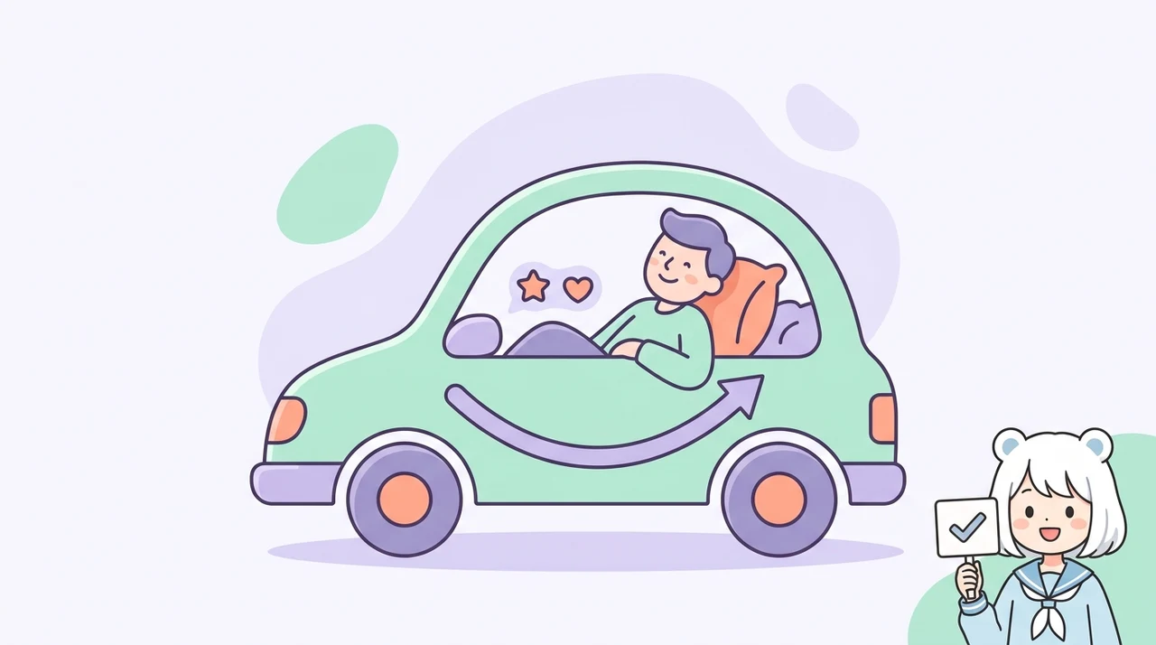 自動運転と快適機能を比較