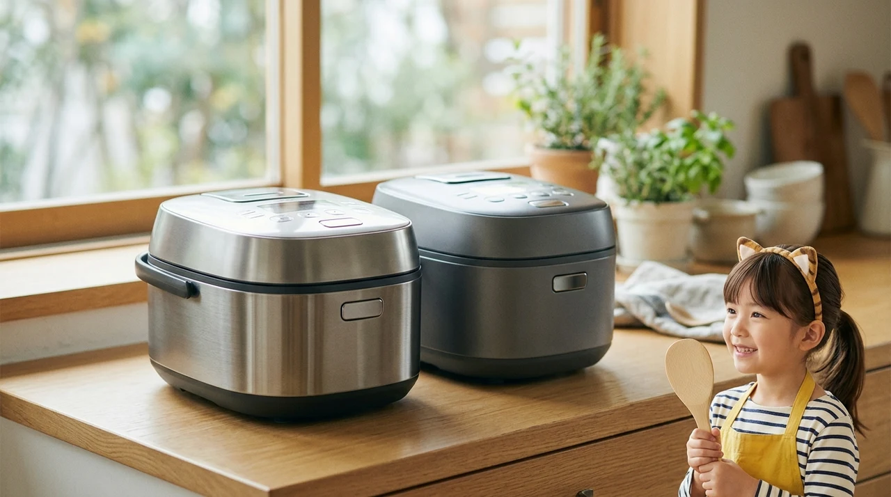 タイガーJRI-T100とJRI-H100の違いを4点で比較
