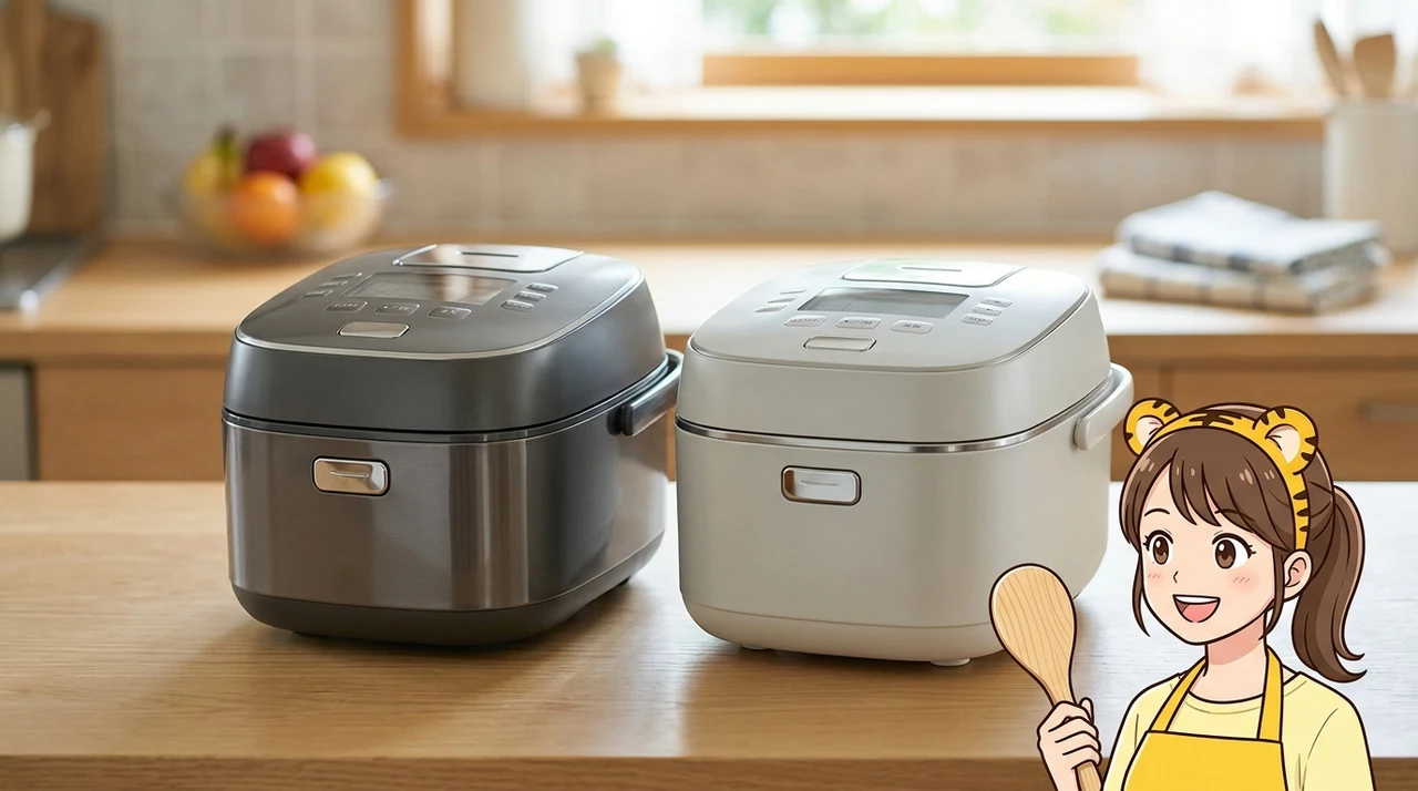 タイガーJPV-M100とJPV-Y100の違いをスペック比較