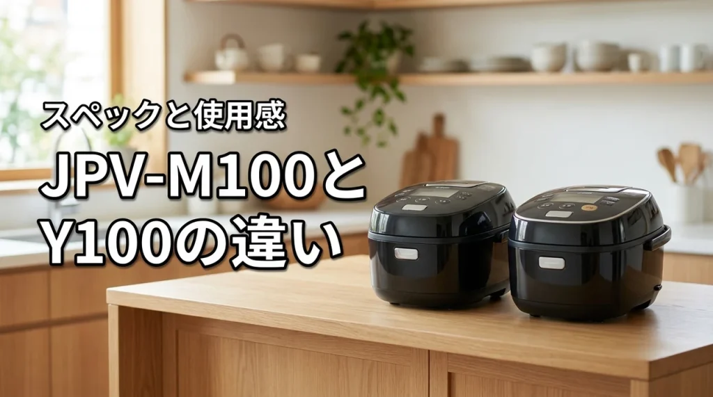 タイガーJPV-M100とJPV-Y100の違いで迷ったら？スペックと使用感から最適解を提案