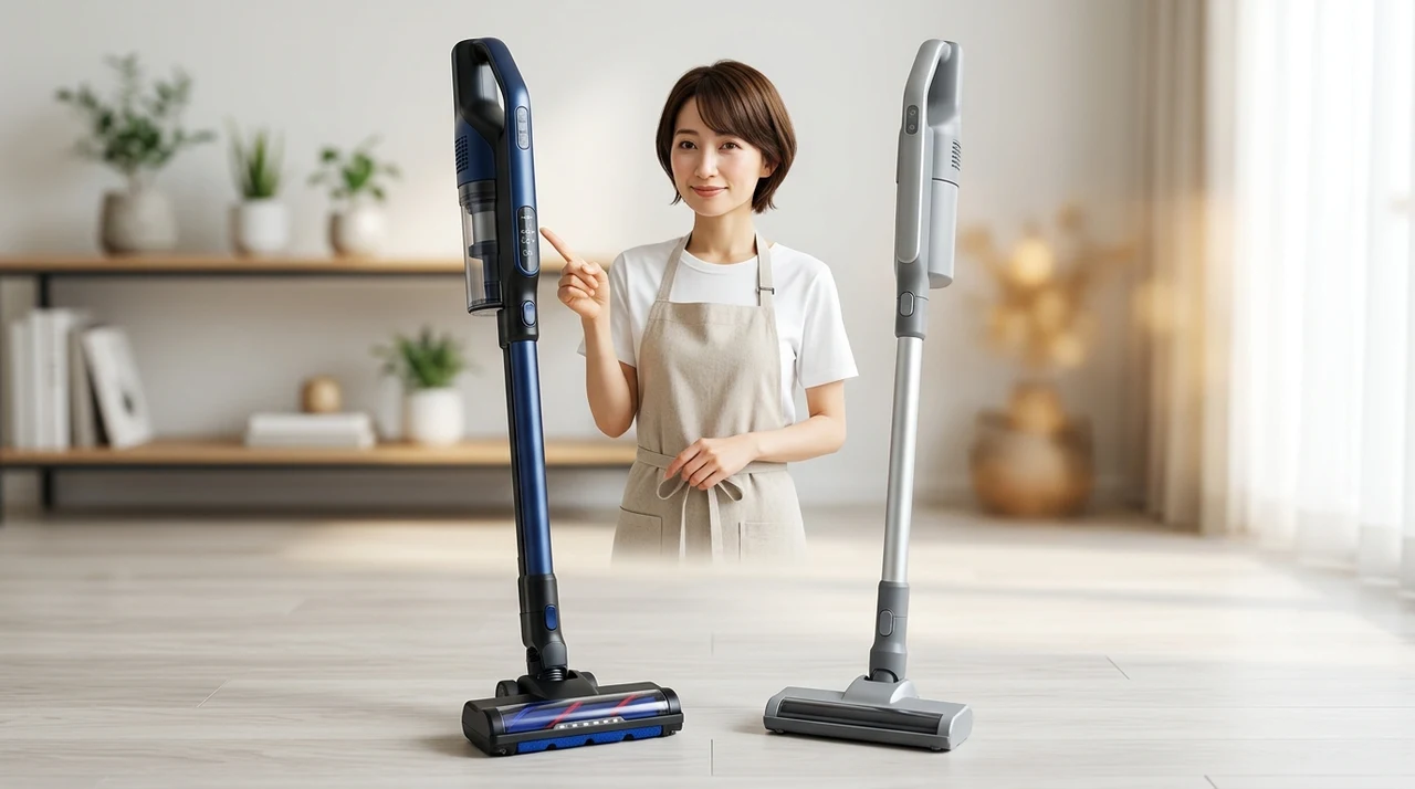 パナソニック 掃除機 MC-NX500KとMC-NS100K 違いを比較